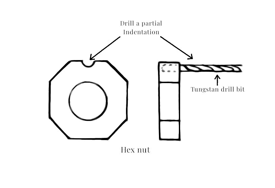 Hex nut removal 1